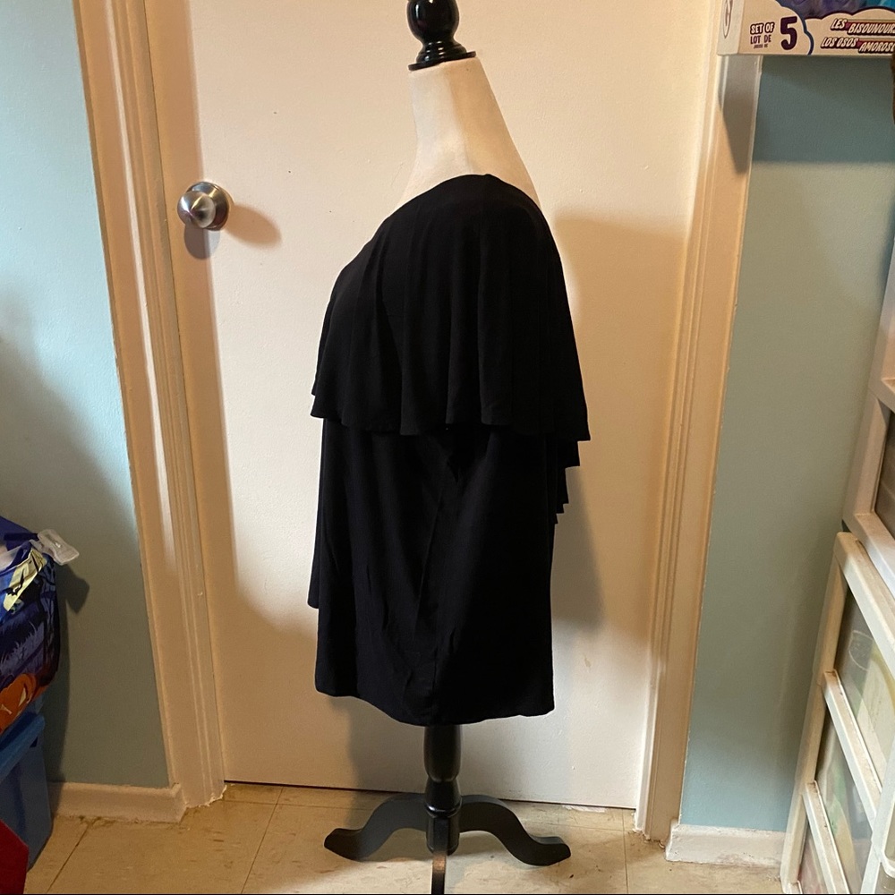 MICHEL STUDIO OFF SHOULDER SHIRT - Picture 9 of 14
